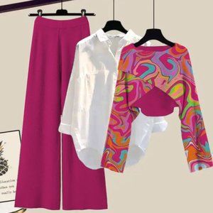 NWT Enbiy 3 Piece Trendy Travel Set Spring Summer